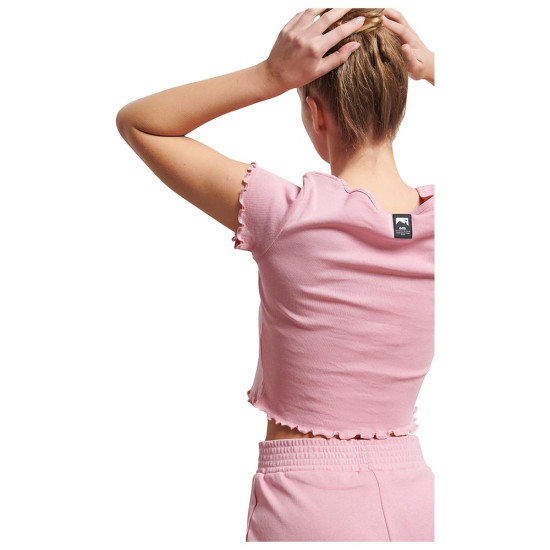 Bodytalk Γυναικεία κοντομάνικη μπλούζα Cropped Bodytalk Γυναικεία κοντομάνικη μπλούζα Cropped